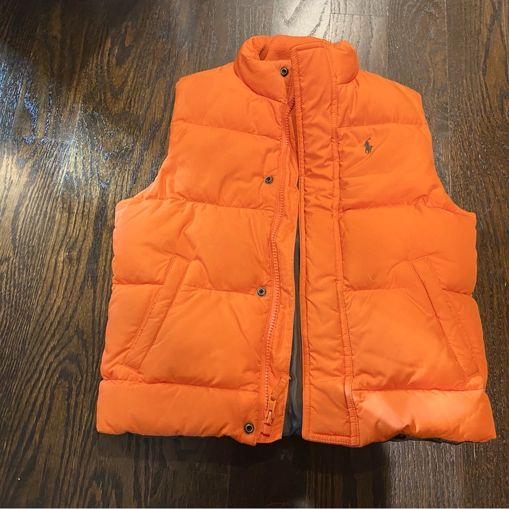 POLO by Ralph Lauren down filled Size S Water Repellant Ski Vest.